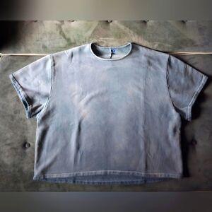 Yeezy Gap Yoke Tee Fleece Bluestone Size Large (Unreleased)